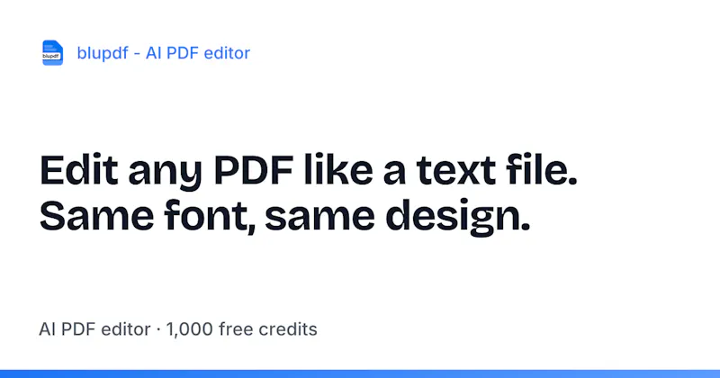 blupdf screenshot 2