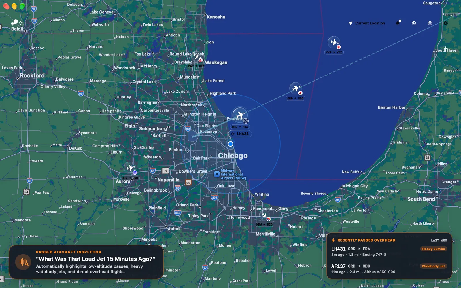 Inbounder Pro: Flight Tracking (macOS) gallery image