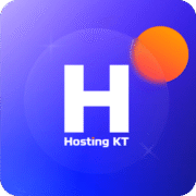 HostingKT - Product Hunt launch logo and brand identity