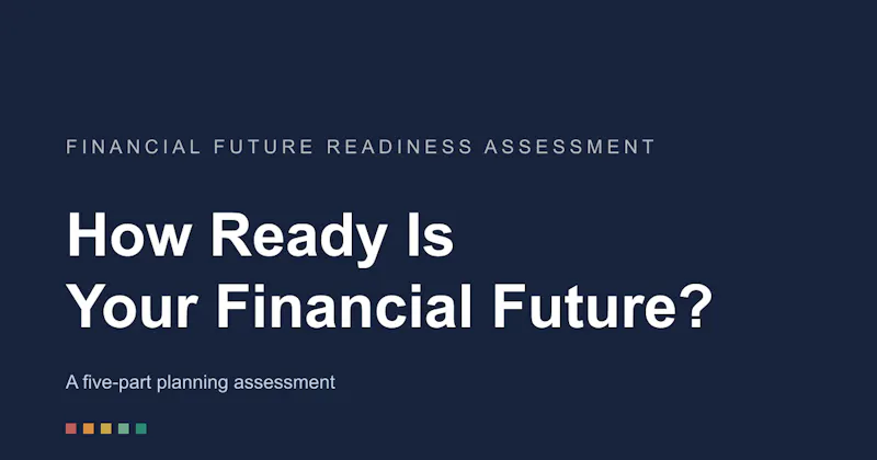 Financial Future Readiness Assessment screenshot 1