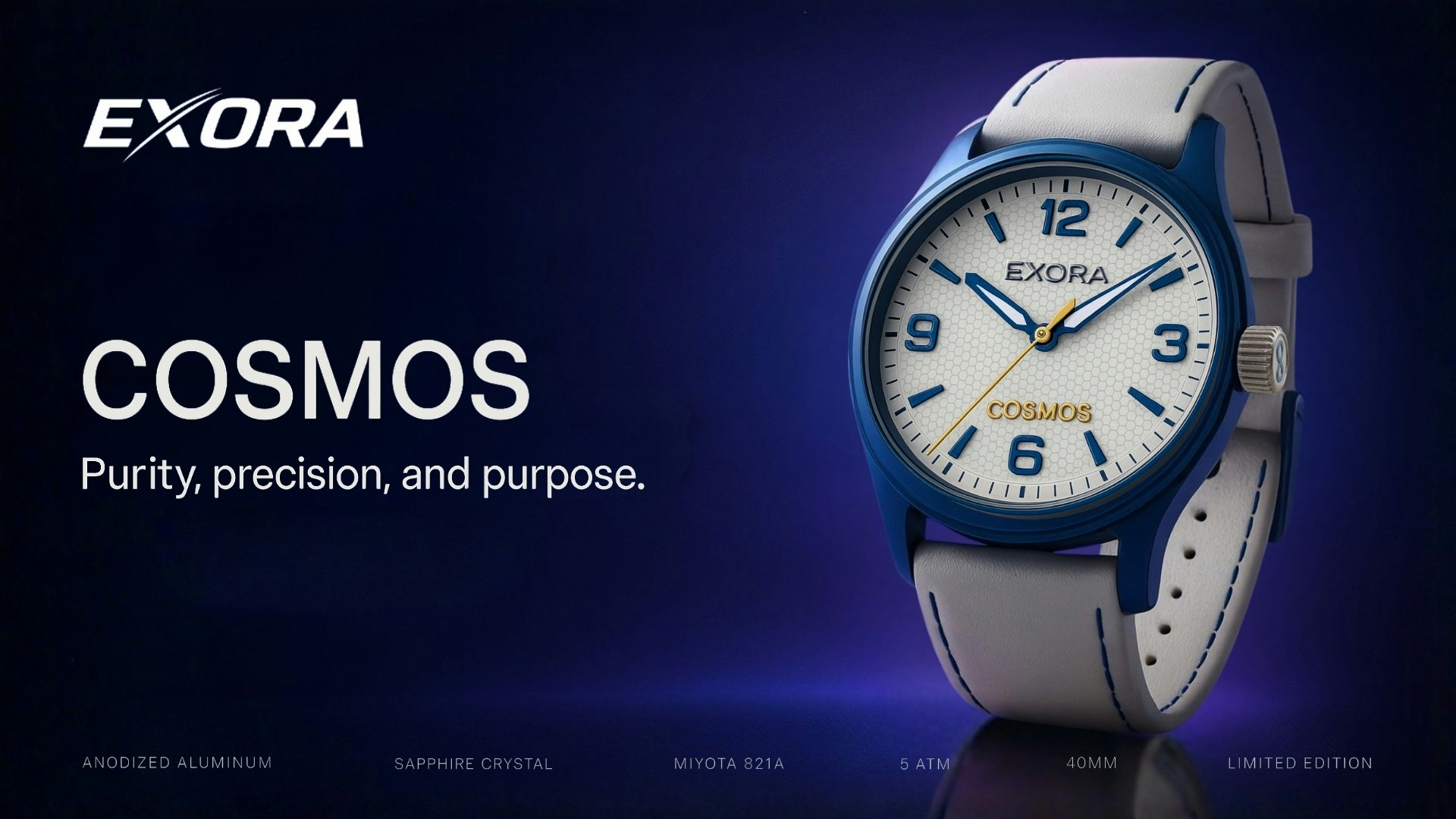 EXORA — COSMOS  - Main product screenshot demonstrating key features and user interface