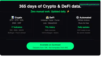 Crypto & DeFi Data Pipeline gallery image