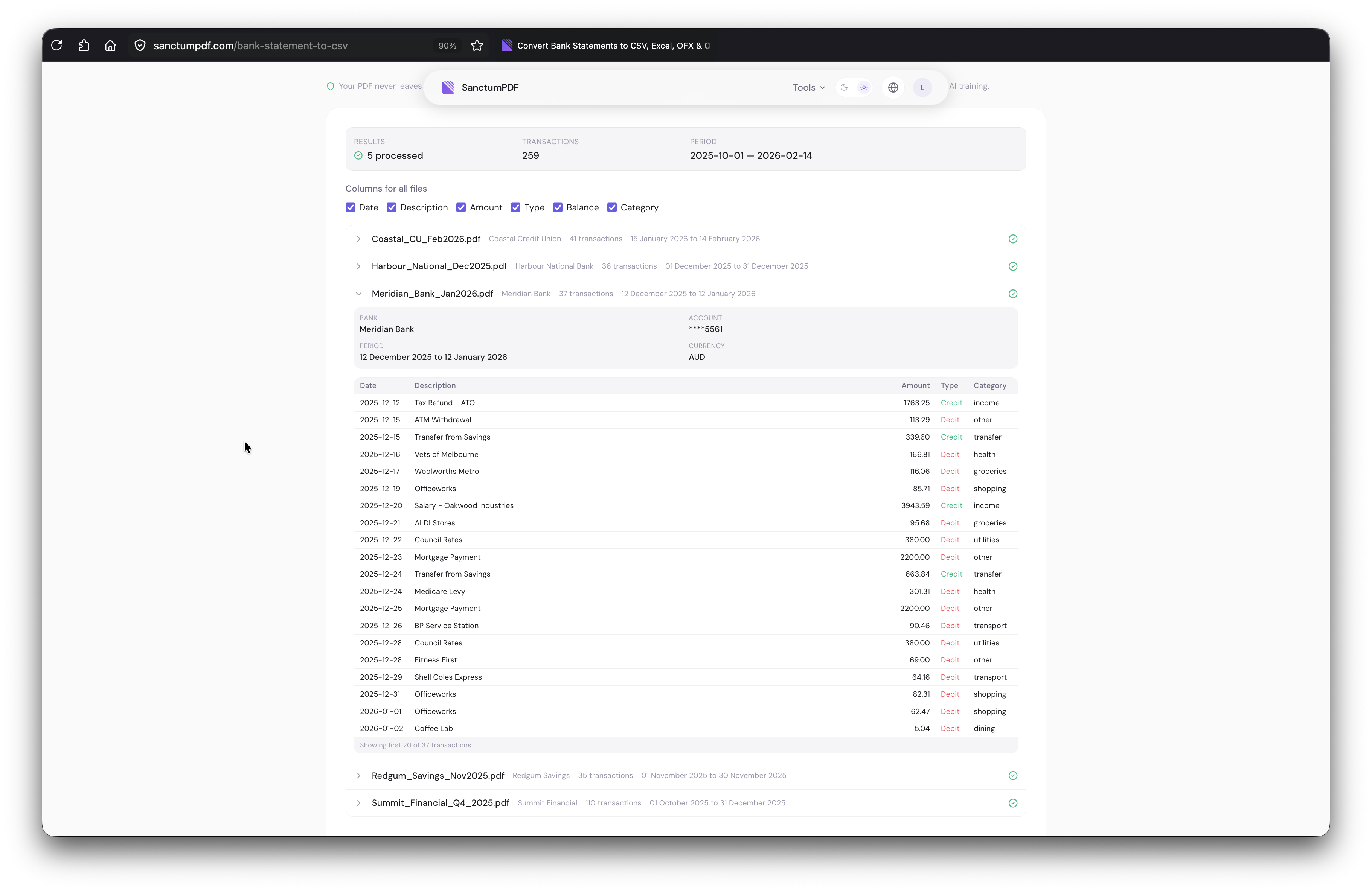 SanctumPDF gallery image