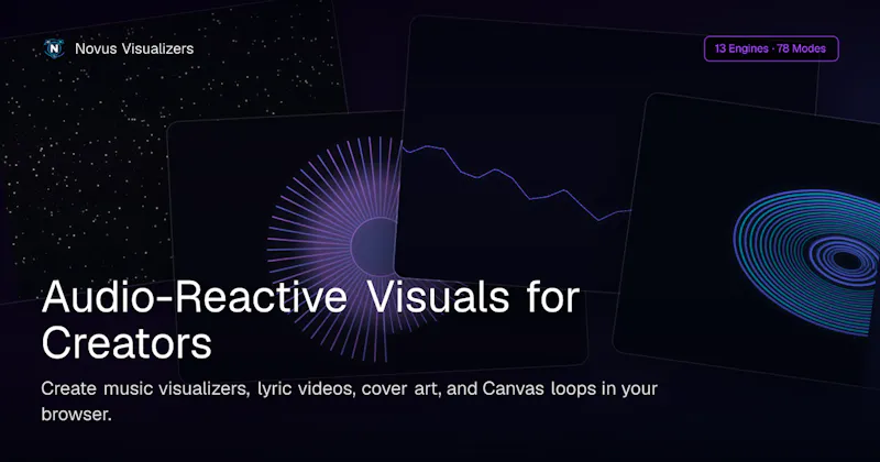 Novus Visualizers screenshot 2