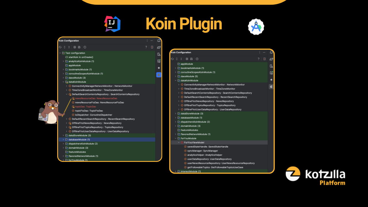 Intellij＆Android StudioのKoinプラグインメディア3