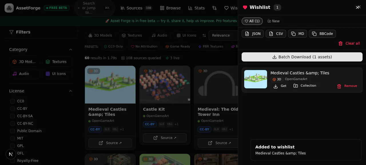 Asset Forge gallery image