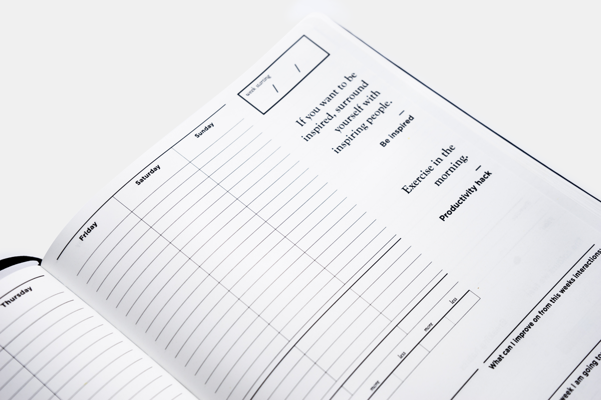 Hustle Stone Paper Planner gallery image