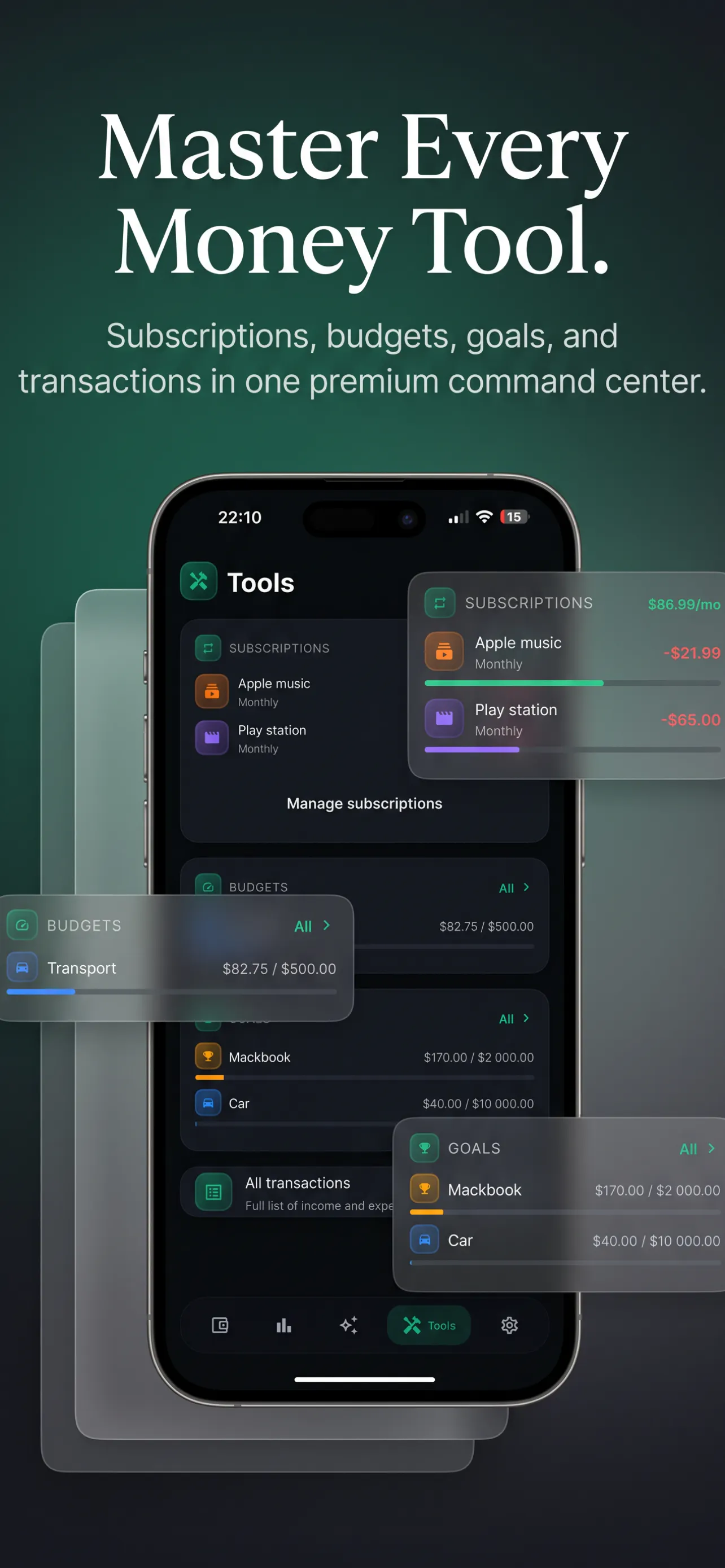 Finance App: AI Tracker 截图 7