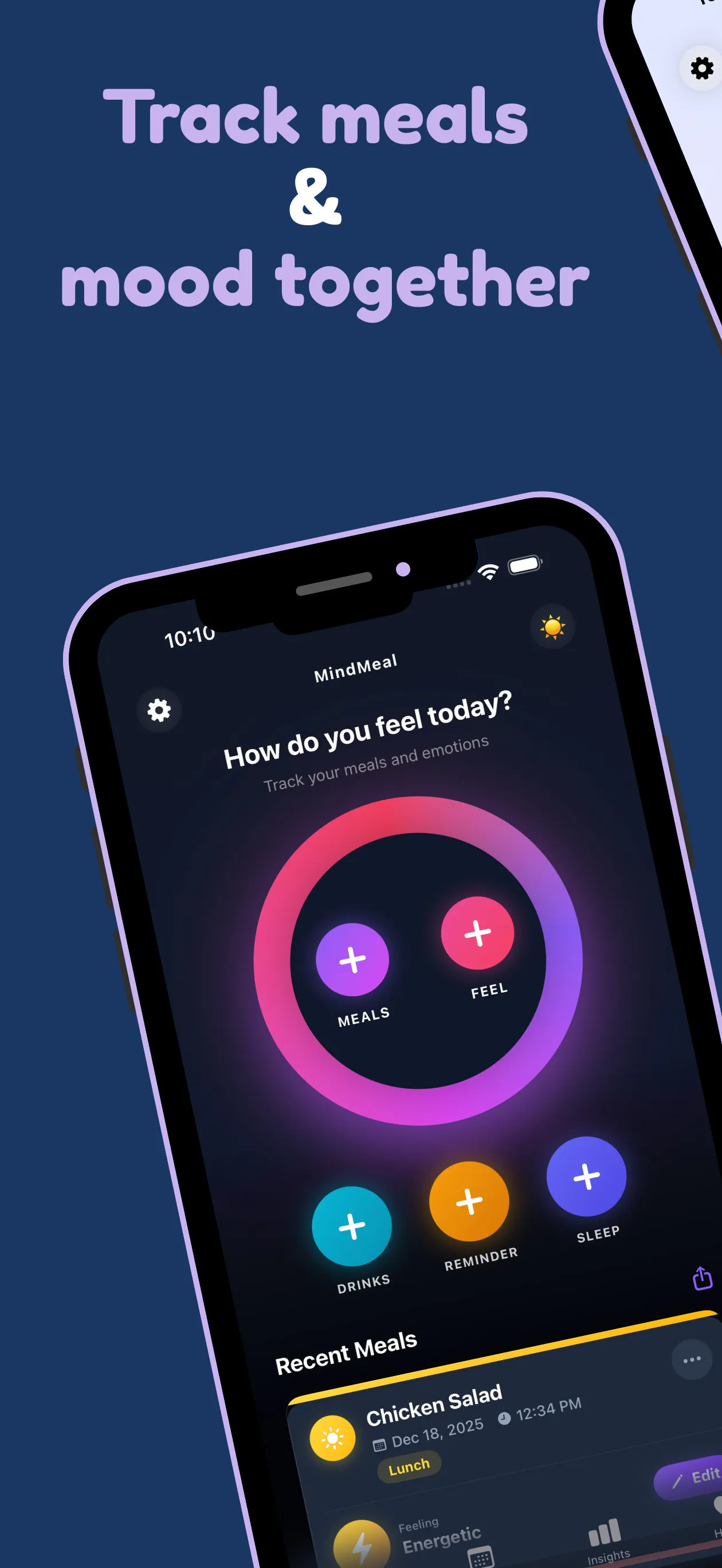 Mind Meal – Food & Mood Tracker 项目横幅
