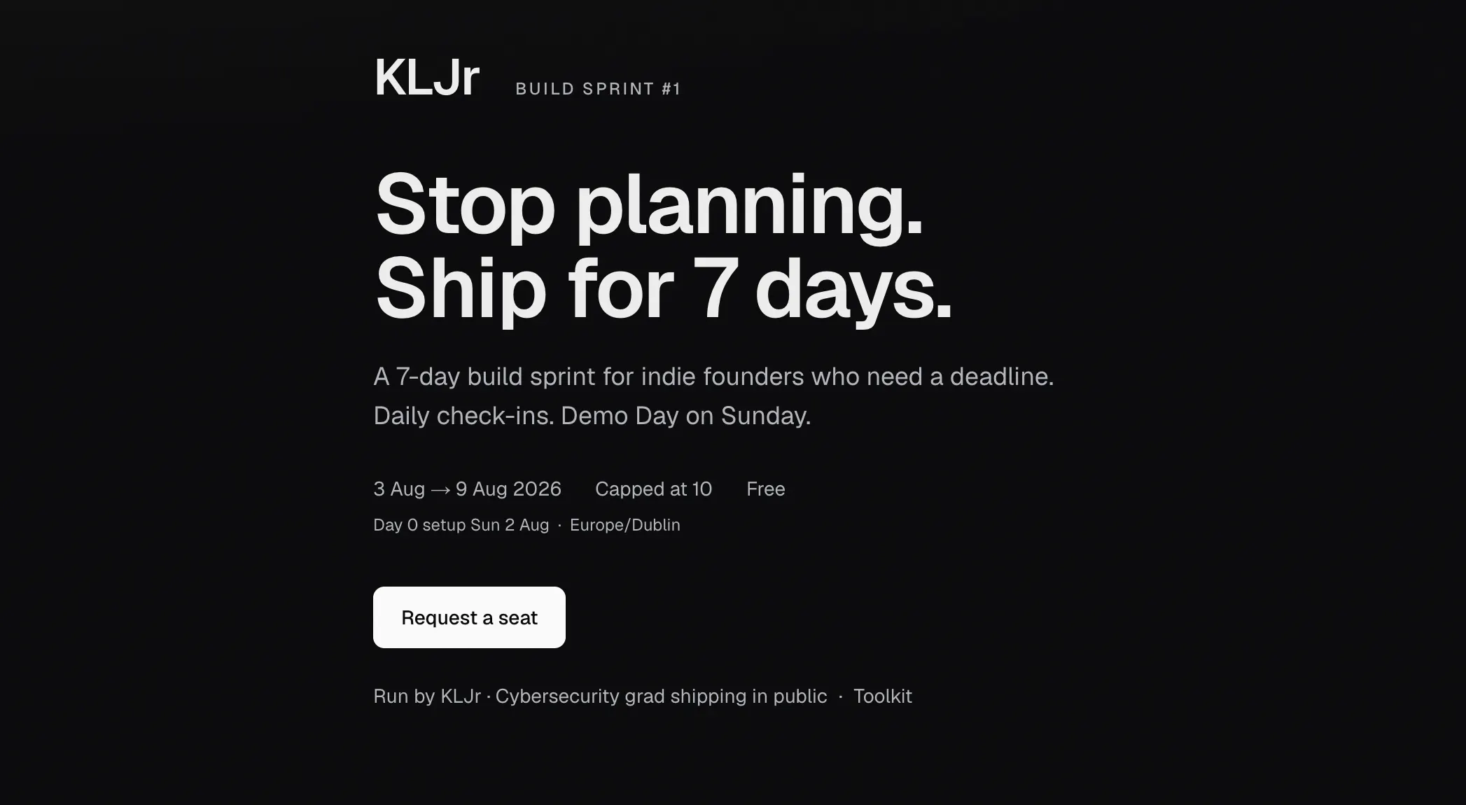 Build Sprint by KLJr gallery image