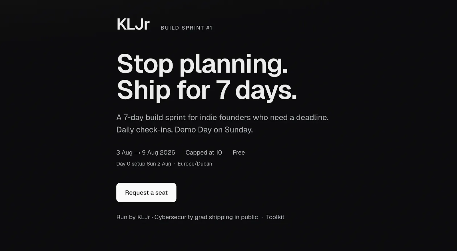 Build Sprint by KLJr screenshot 1