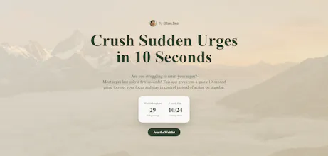 CrushSuddenUrges in 10 seconds gallery image