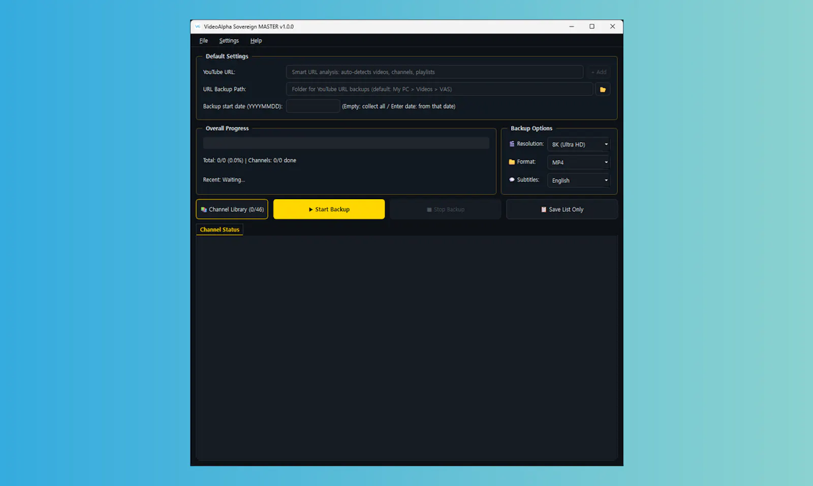 VideoAlpha Sovereign screenshot 2