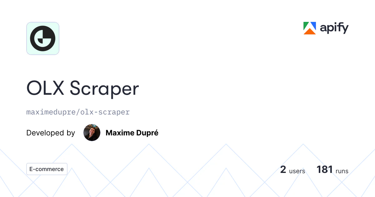 OLX Scraper 截图