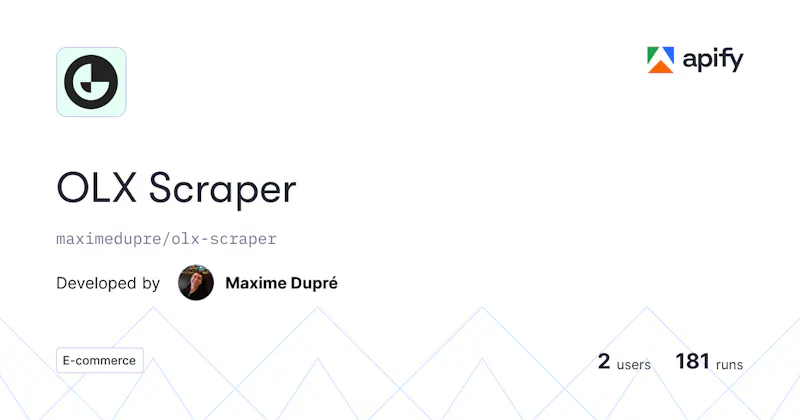 OLX Scraper screenshot 1