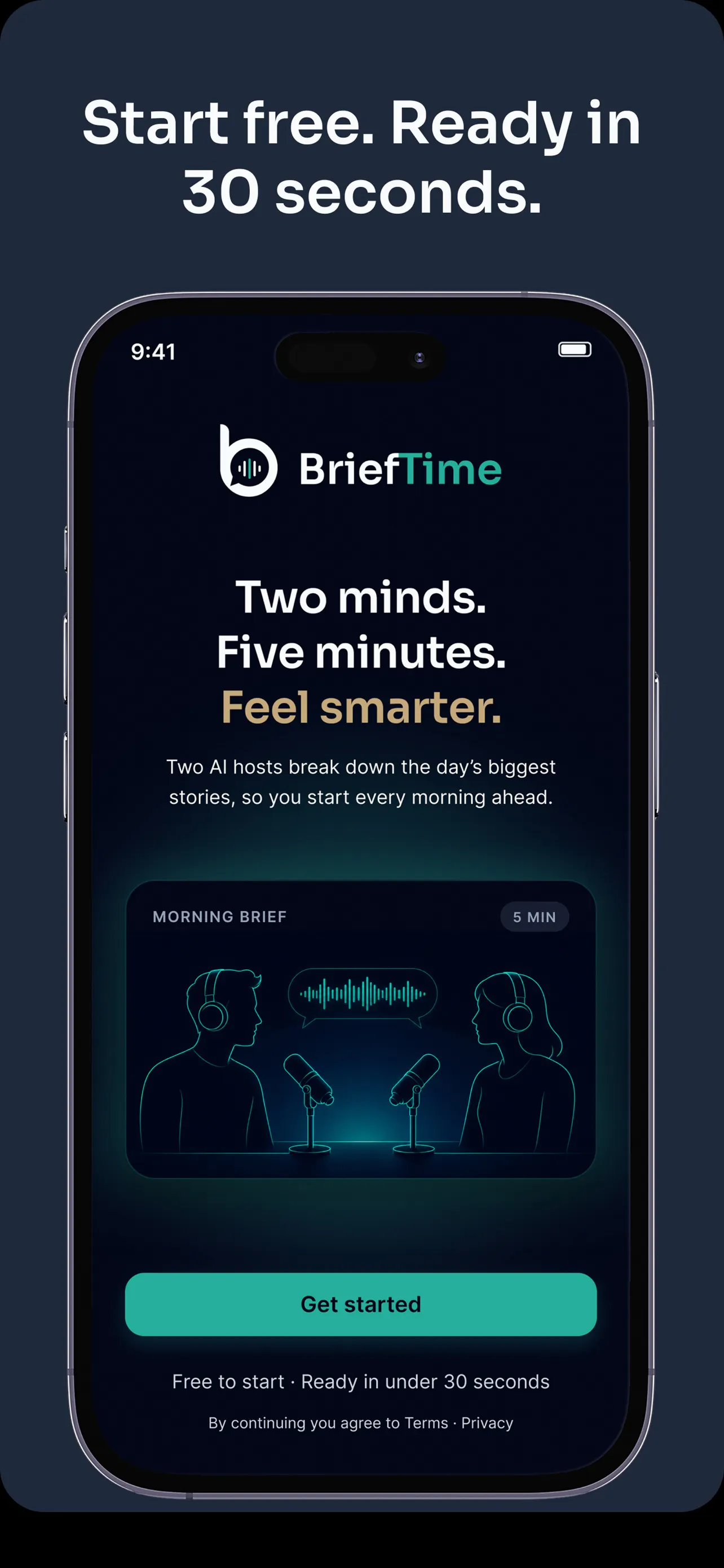 BriefTime — Five minutes. Feel smarter. gallery image