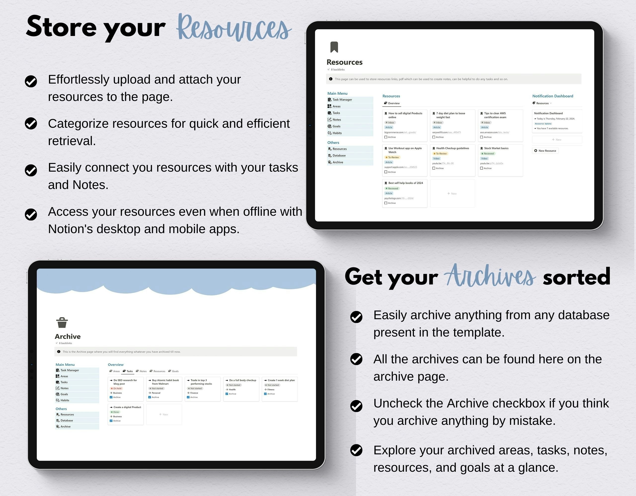 Notion Task Manager gallery image