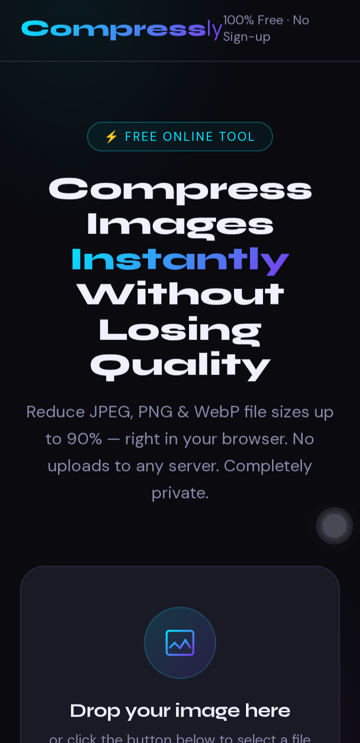 Image Compressor Online gallery image