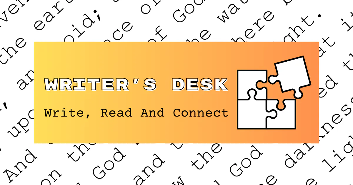 Writer's Desk 제품 배너