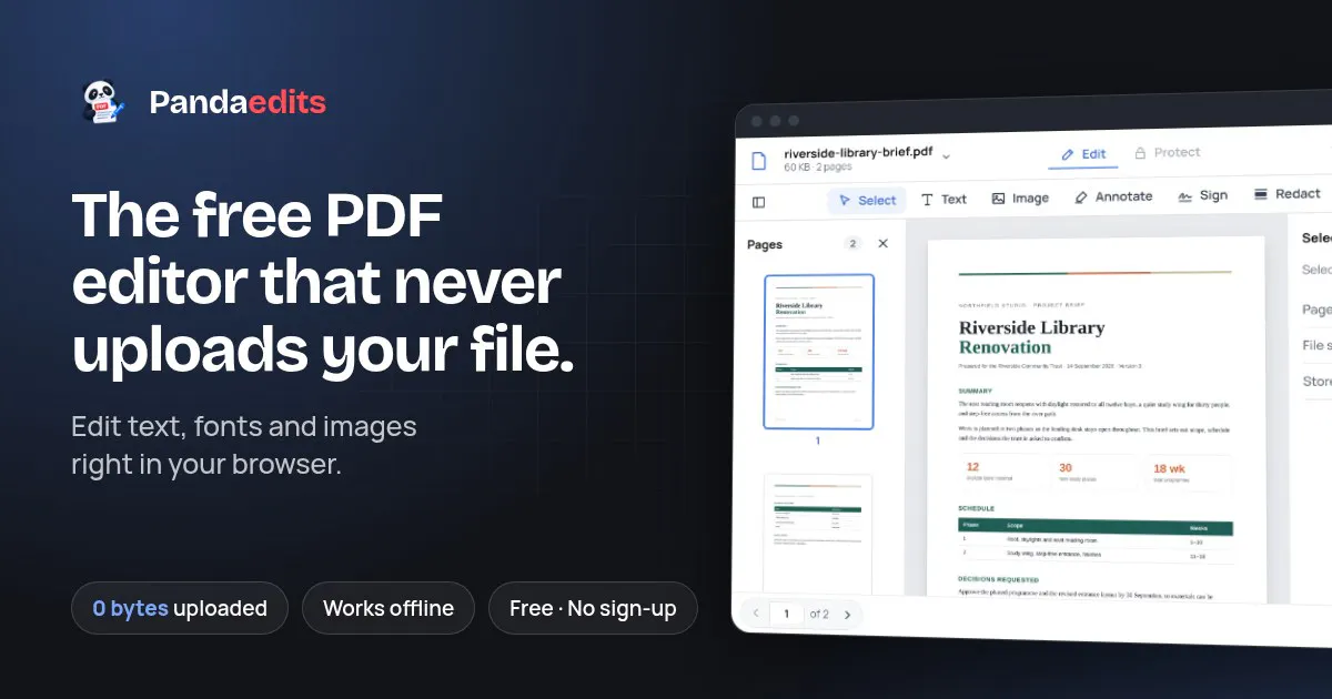 Panda Pdf Edits gallery image