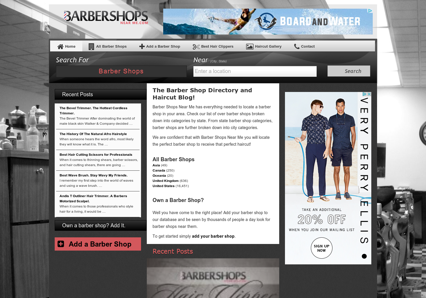 Barber Shops Near Me