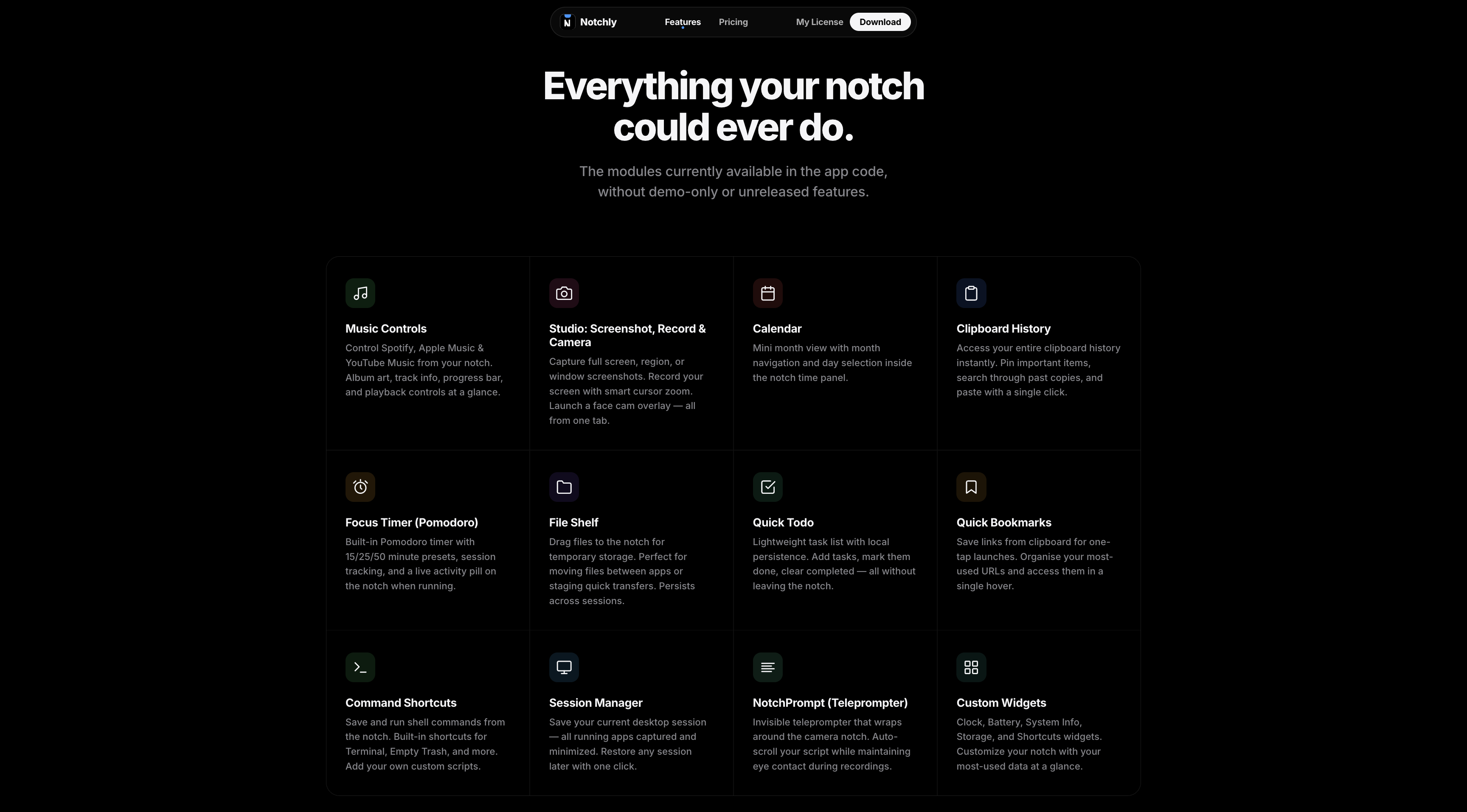 Notchly gallery image