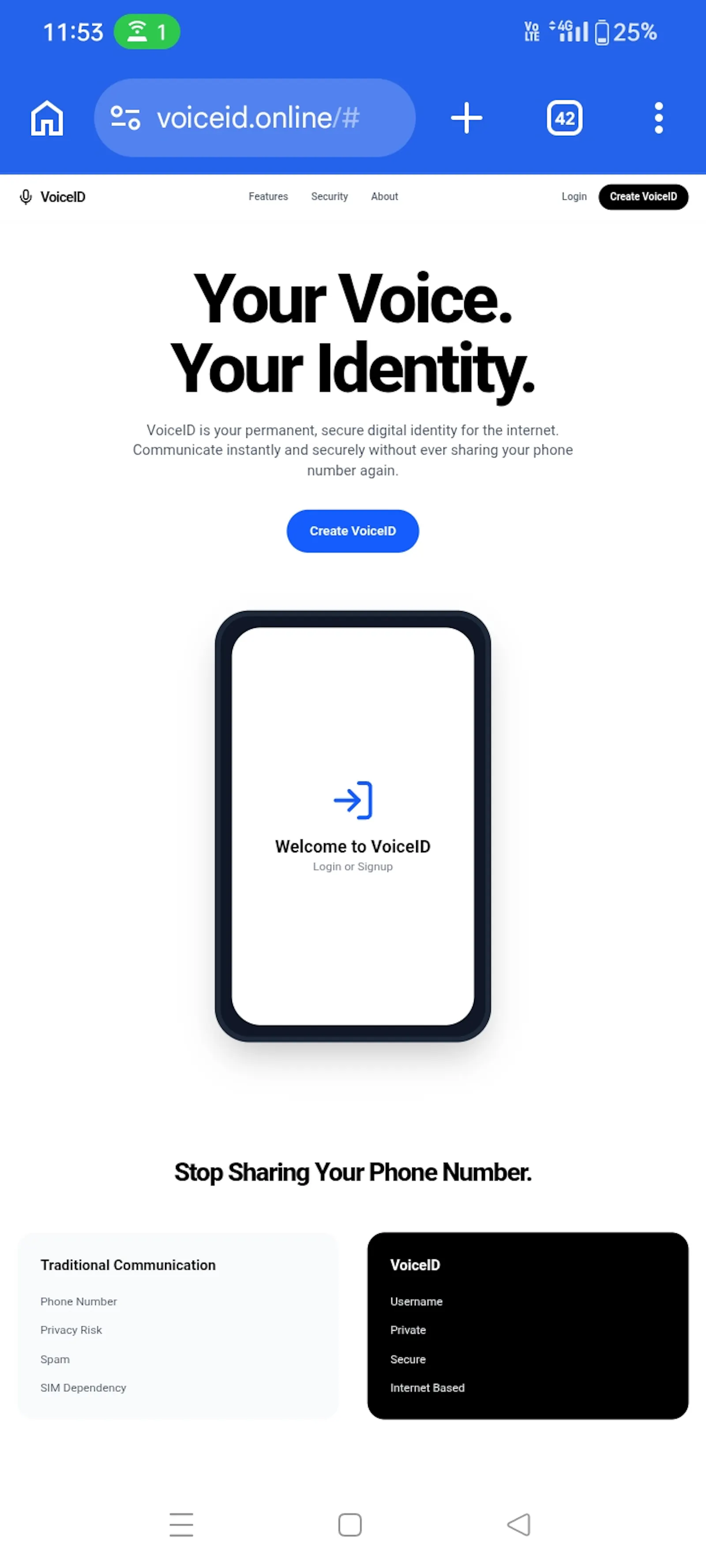 VoiceID screenshot 2