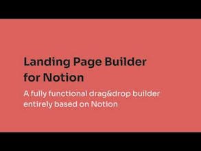 Landing Page Builder for Notion gallery image