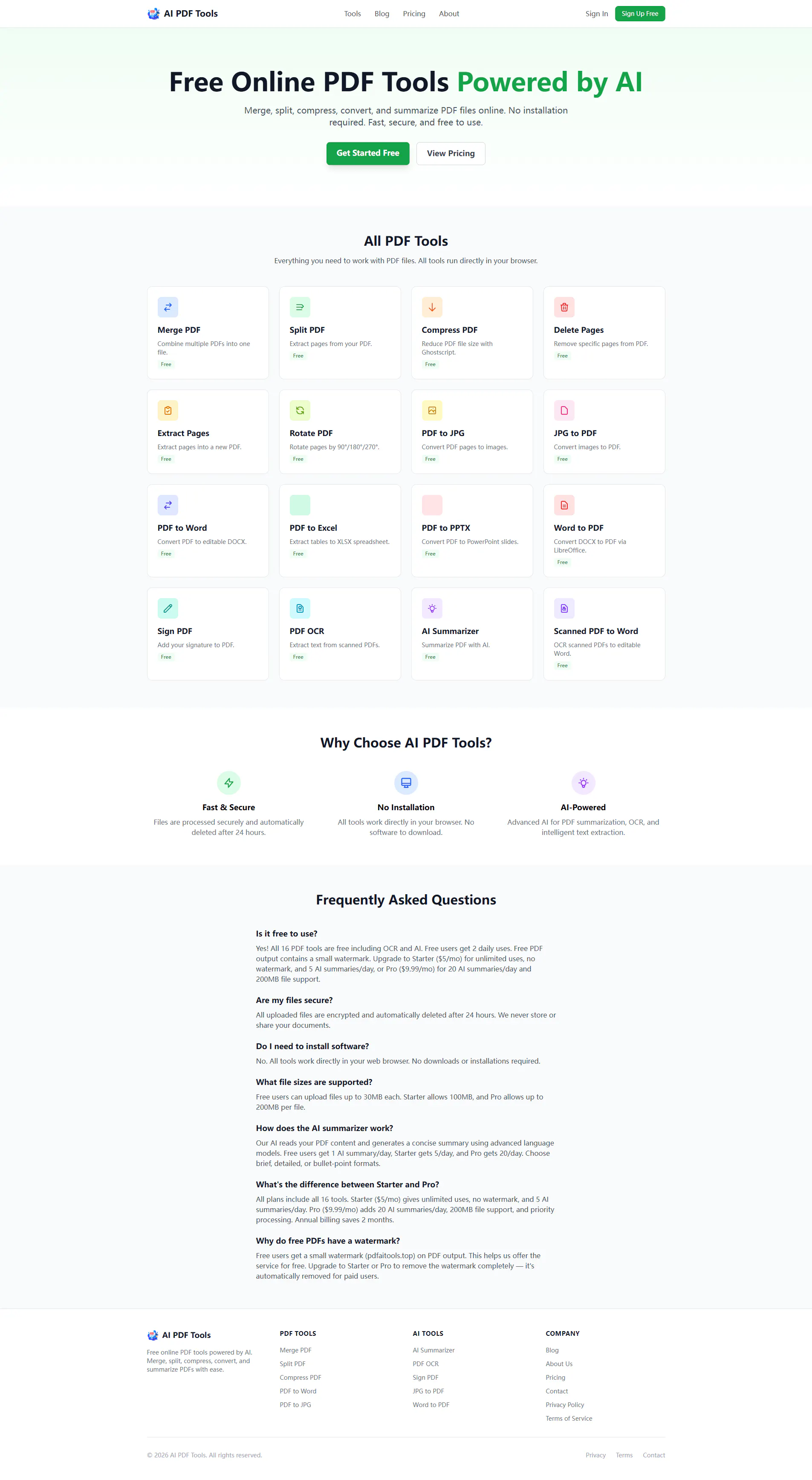 PDF AI Tools gallery image