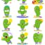 Cactus and Duck Sticker Pack