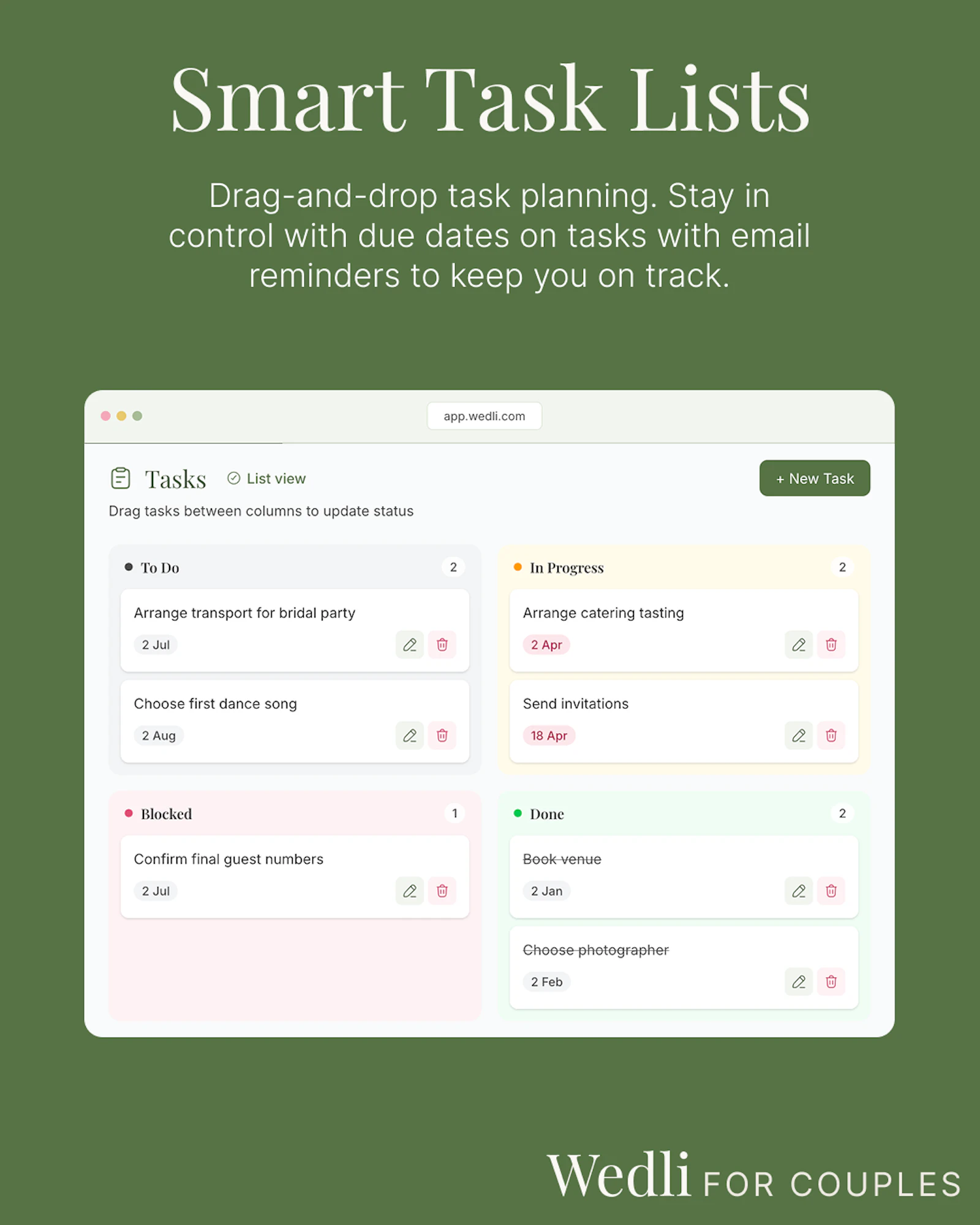 Wedli - The all in one wedding admin app screenshot 4