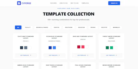 CVForgee – Free CV Builder & Templates gallery image