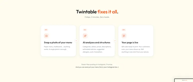 Twintable screenshot 4