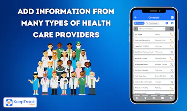 KeepTrackMed Health Record App gallery image