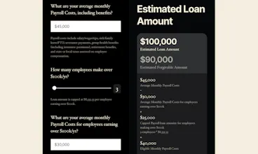 Paycheck Protection Program Calculator gallery image