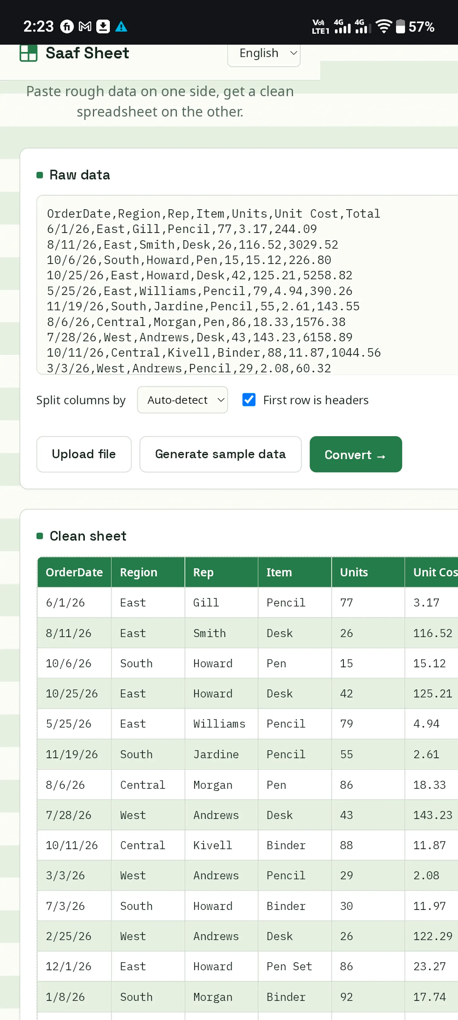 Data Cleaner  screenshot 4