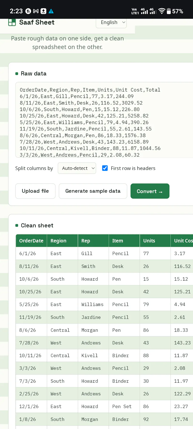 Data Cleaner  screenshot 4