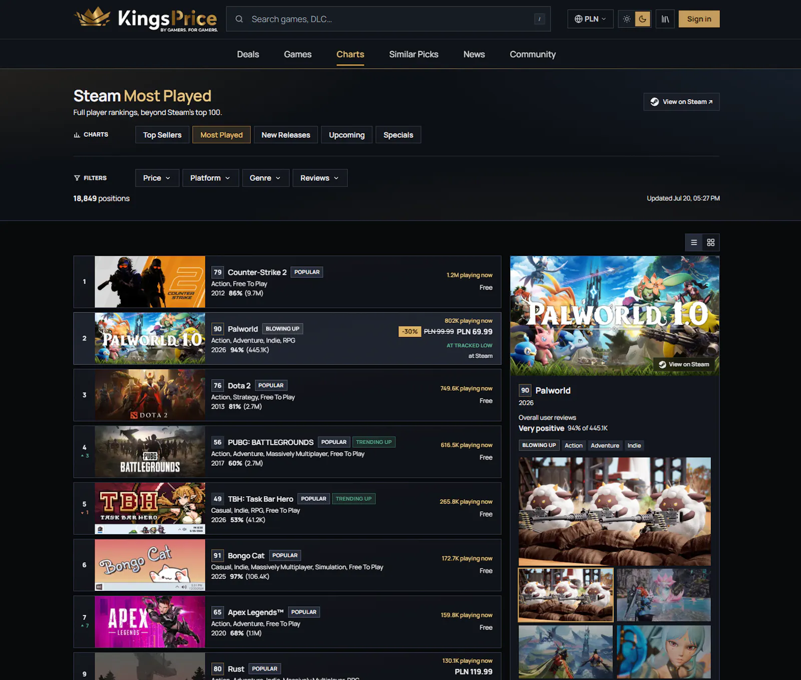 KingsPrice screenshot 7