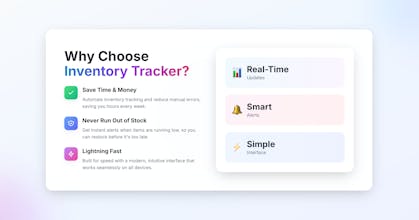 Inventory Tracker gallery image
