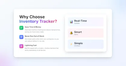 Inventory Tracker gallery image