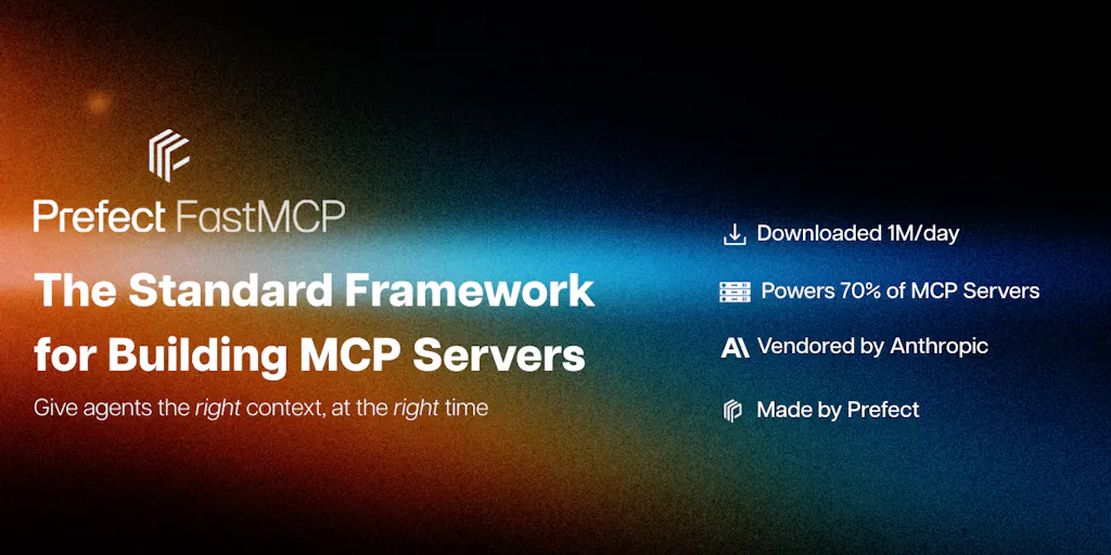 Fast Mcp Python Logo FastMCP 3.0: The fast, Pythonic way to build MCP servers and clients ...
