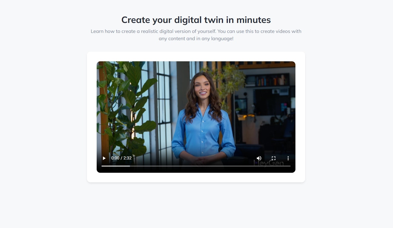 Heygen - Maak uw digitale tweeling in minuten media 2