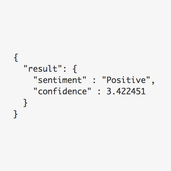Sentiment API