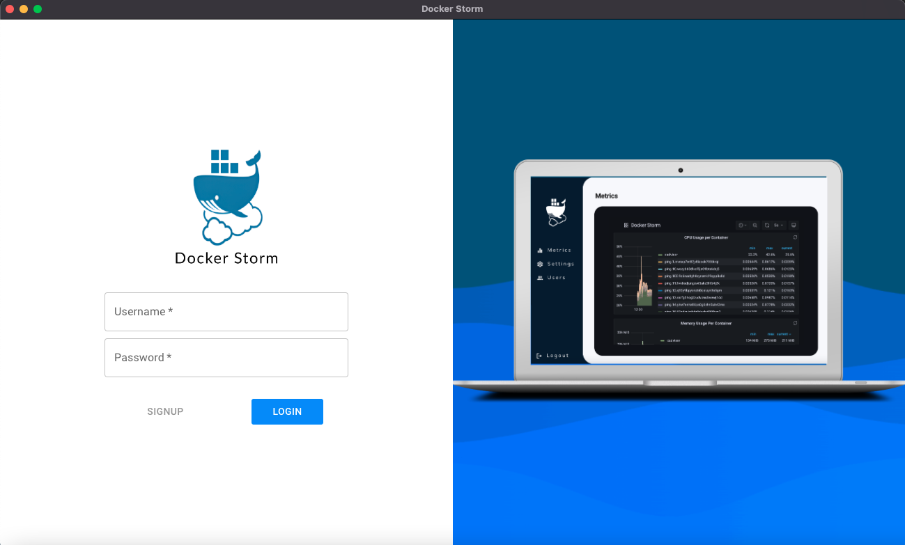 Docker Storm media 1