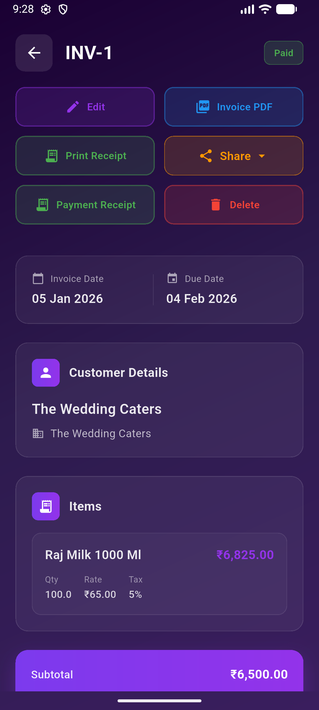 Billio-Invoice App for Small Businesses gallery image