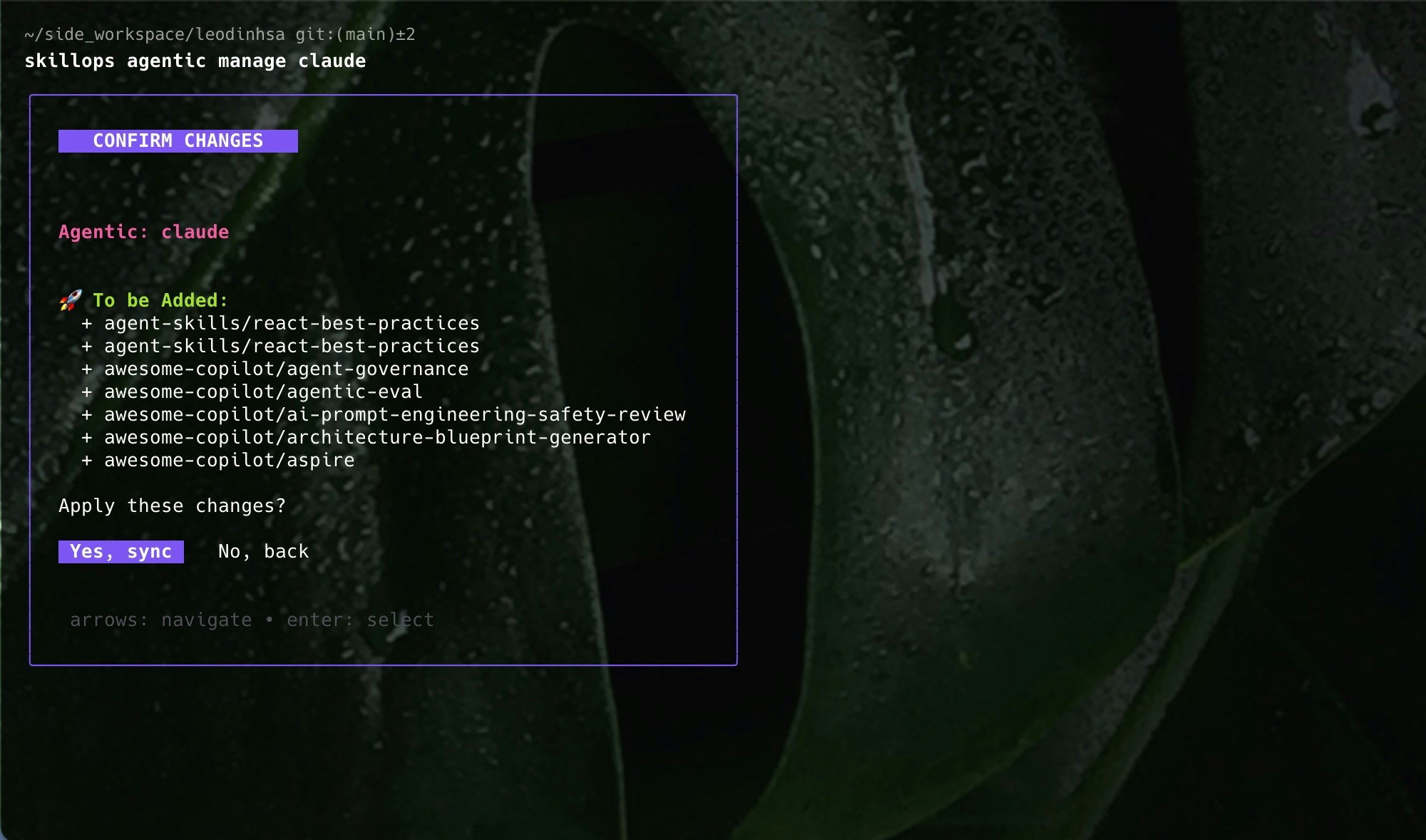 SkillOps - Screenshot 4 showing product features and functionality