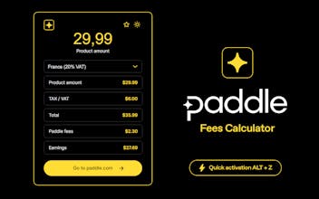 Paddle Fees Calculator gallery image
