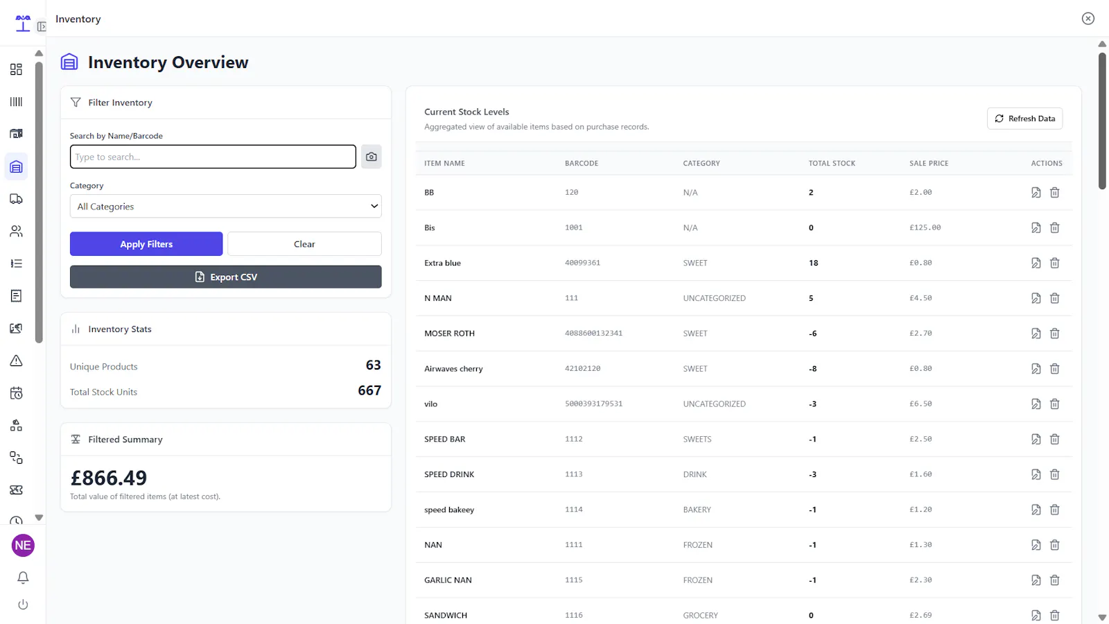 BizPOS screenshot 5