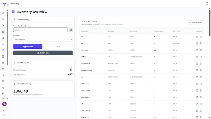 BizPOS screenshot 5