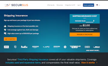 Secursus Shipping Insurance gallery image